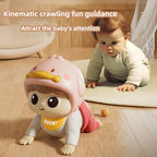 Musical Crawling Baby Toy | Interactive Tummy Time & Crawling Training Doll