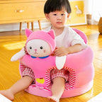 Baby Sitting Chair  High Quality Cover Cute Animal Shaped Plush Sofa Case Infants Learning Support Seat Cushion