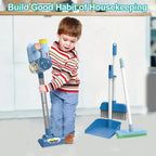 Kids Simulation Electric Vacuum Cleaner Toy Set Housekeeping Role Play Educational Toys for Toddlers Perfect Gift for Girls Boys
