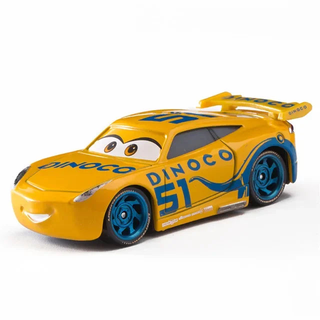 Cars 2 3 Toys Lightning McQueen Jackson Storm Mack Uncle Truck 1:55 Diecast Model Car Toy Children Birthday Gift