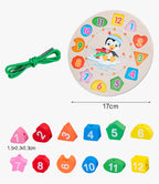 Baby Wooden Puzzles Montessori Toys 1 2 3 Years Toddler Toys Hand Grab Board Alphabet Number Cognition Learning Educational Toys