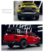 1:32 Dodge RAM 1000 TRX Mammoth Picku Alloy Car Model Sound And Light Pull Back Children's Toy Collectibles Birthday Gift