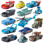 Cars 2 3 Toys Lightning McQueen Jackson Storm Mack Uncle Truck 1:55 Diecast Model Car Toy Children Birthday Gift