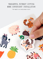 Montessori Baby Busy book My First Quiet Book Paste Early Learning Education Toy Children Toy Matching Game for Babies
