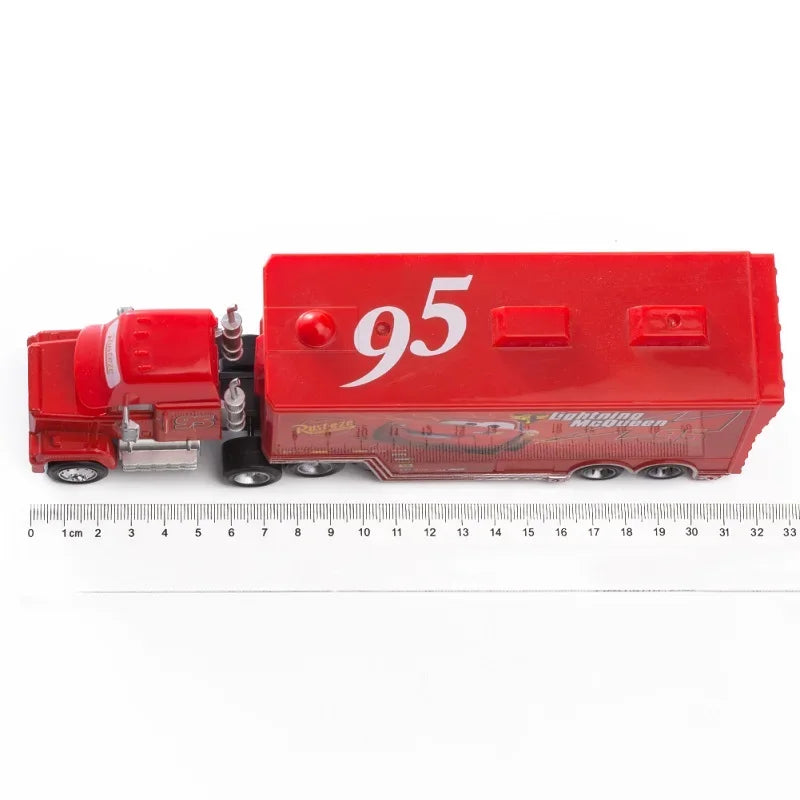 Cars 2 3 Toys Lightning McQueen Jackson Storm Mack Uncle Truck 1:55 Diecast Model Car Toy Children Birthday Gift
