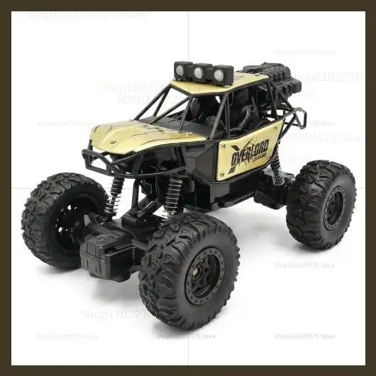 2WD RC Monster Truck with Spray & LED Light 2.4GHz Off-Road Remote Control Cars High Speed Climbing Vehicle Toys for Kids Adults