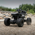 2WD RC Monster Truck with Spray & LED Light 2.4GHz Off-Road Remote Control Cars High Speed Climbing Vehicle Toys for Kids Adults