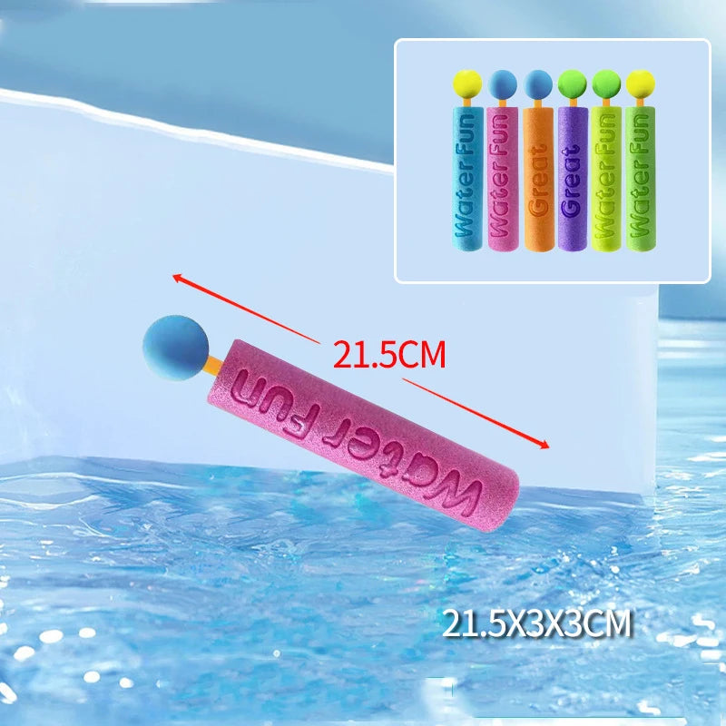 10 Packs Water Gun for Kids Summer Foam Watergun Toys Water Squirter Soaker Blaster Outdoor Swimming Pool Beach Games Toys