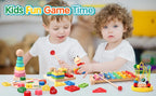 Montessori Baby Toys Kids 3D Wooden Puzzles Early Learning Baby Games Toys Educational Wooden Toys For Children Birthday Gifts
