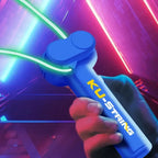 Light Toy String Glow In The Dark String Rope Launcher Luminous Portable Handheld String Stress Relief Toys For Kids Party Gifts