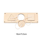 Kids Busy Board DIY Accessories Baby Activity Fine Motor Skills Learning Games Montessori Sensory Toys Early Education Busyboard