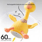 New Dancing Talking Ducks Toy for Baby Toddler, Boys Girls Gifts Singing Mimicking Cactus Toys Recording Repeating What You Say