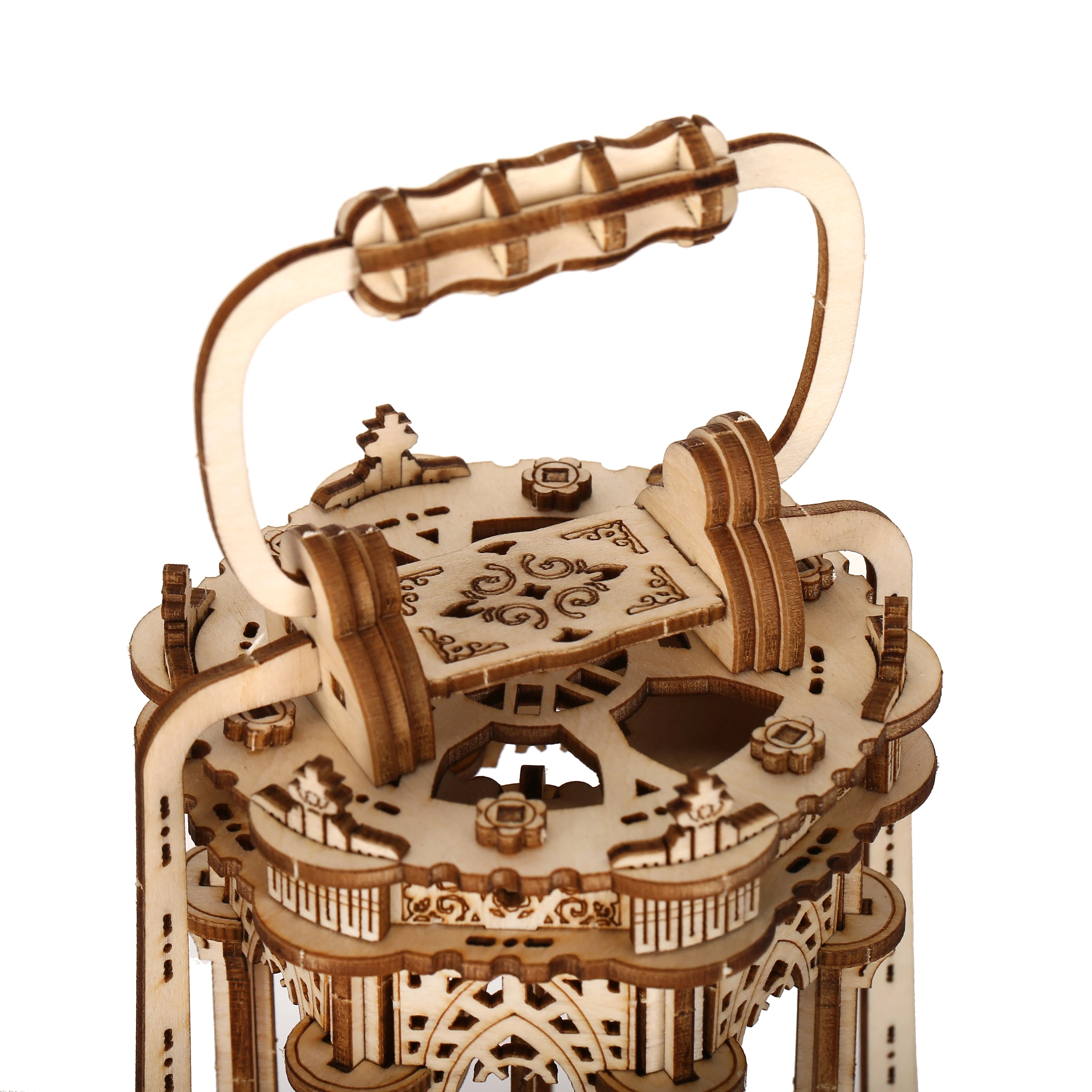 Tang lantern 3D Wooden Puzzle, Scale Model,DIY Model Kit, Handcraft Gift,Home Decoration,Mechanical Model Kit, Building Toy
