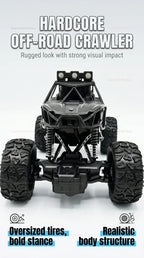 2WD RC Monster Truck with Spray & LED Light 2.4GHz Off-Road Remote Control Cars High Speed Climbing Vehicle Toys for Kids Adults