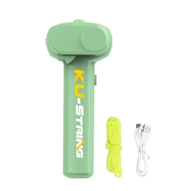 Light Toy String Glow In The Dark String Rope Launcher Luminous Portable Handheld String Stress Relief Toys For Kids Party Gifts