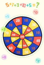 Educational Games Dart Board Baby Toy Stickey Ball Dart Indoor Sports Child Montessori Games for Children 3 to 7 Years