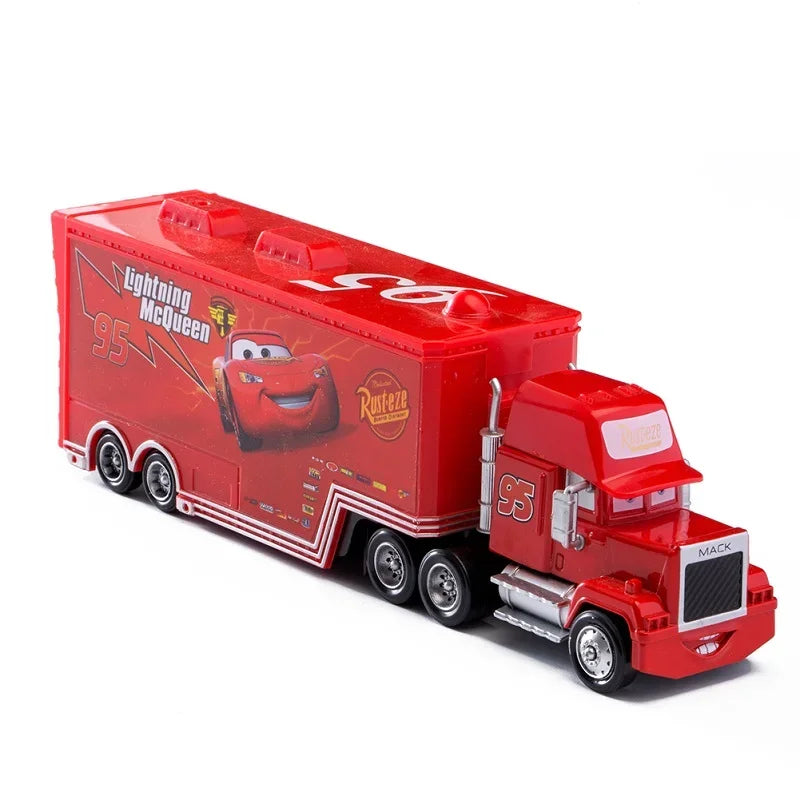 Cars 2 3 Toys Lightning McQueen Jackson Storm Mack Uncle Truck 1:55 Diecast Model Car Toy Children Birthday Gift