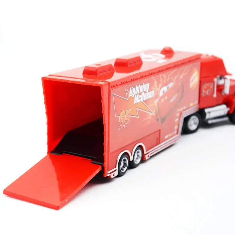 Cars 2 3 Toys Lightning McQueen Jackson Storm Mack Uncle Truck 1:55 Diecast Model Car Toy Children Birthday Gift
