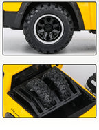 1:32 Dodge RAM 1000 TRX Mammoth Picku Alloy Car Model Sound And Light Pull Back Children's Toy Collectibles Birthday Gift