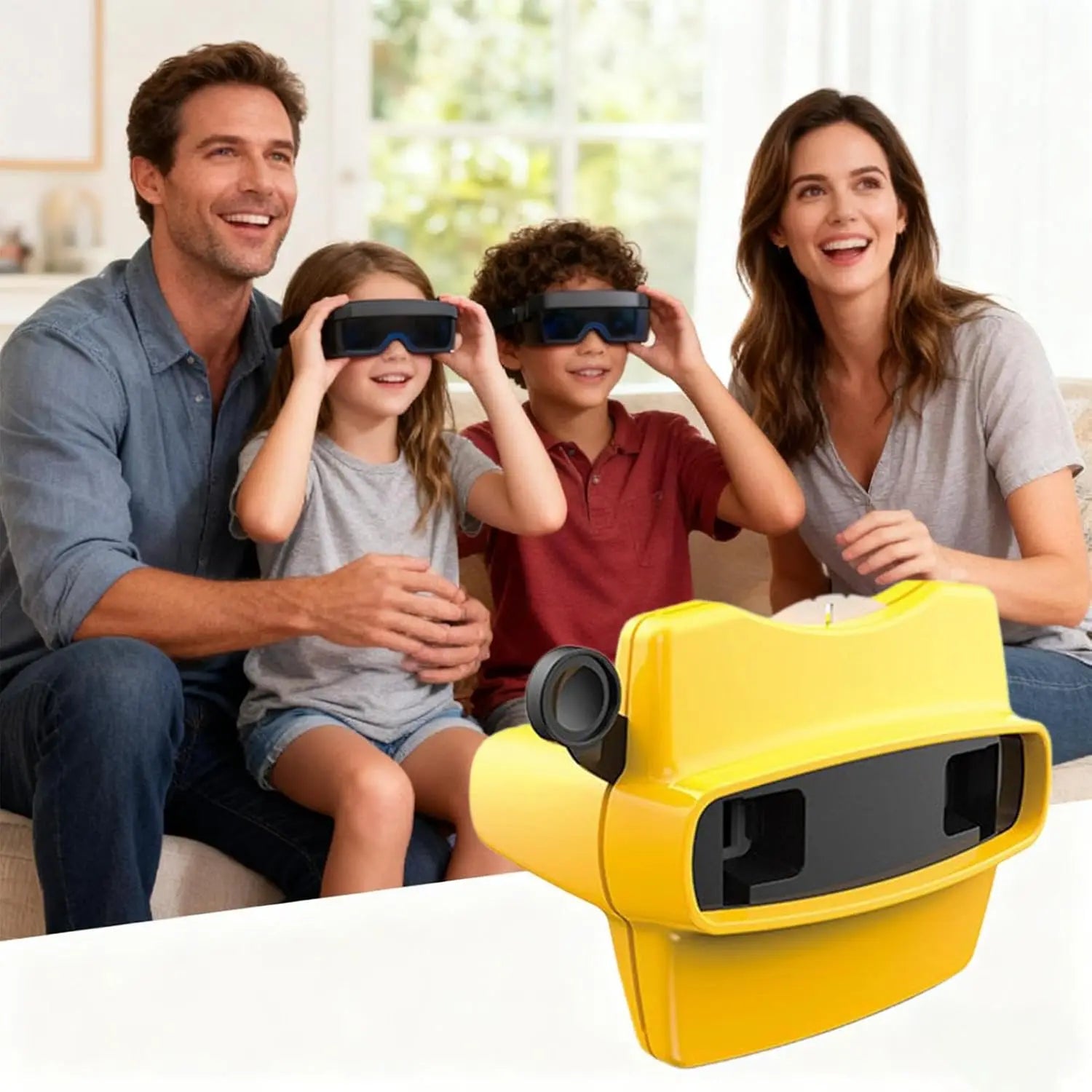 STEM Viewer Slide Toy for Kids, 3D Educational Viewer with ABS Construction, Perfect for Home Preschool & Kindergarten Learning