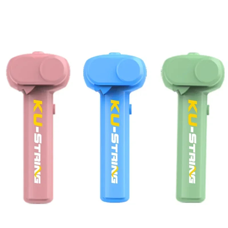 Light Toy String Glow In The Dark String Rope Launcher Luminous Portable Handheld String Stress Relief Toys For Kids Party Gifts