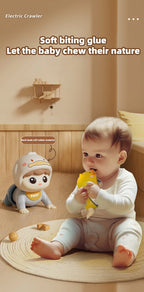 Musical Crawling Baby Toy | Interactive Tummy Time & Crawling Training Doll