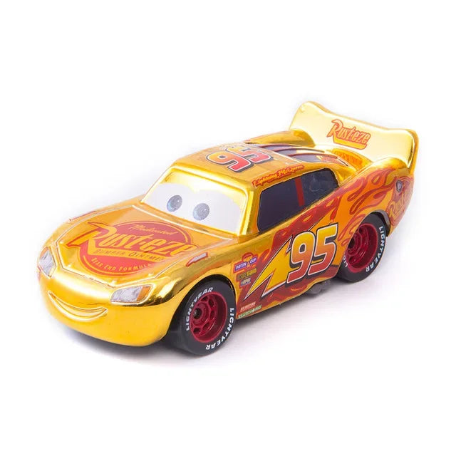 Cars 2 3 Toys Lightning McQueen Jackson Storm Mack Uncle Truck 1:55 Diecast Model Car Toy Children Birthday Gift