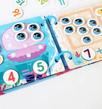 Montessori Baby Busy book My First Quiet Book Paste Early Learning Education Toy Children Toy Matching Game for Babies