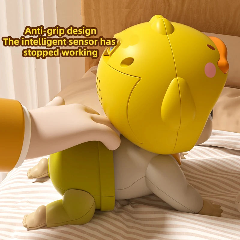 Musical Crawling Baby Toy | Interactive Tummy Time & Crawling Training Doll