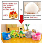 Baby Sitting Chair  High Quality Cover Cute Animal Shaped Plush Sofa Case Infants Learning Support Seat Cushion