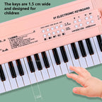 37 Keys Kids Electronic Piano Organ keyboard with Microphone Education Toys Musical Instrument Children Boy Girl Gifts