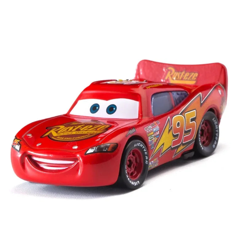 Cars 2 3 Toys Lightning McQueen Jackson Storm Mack Uncle Truck 1:55 Diecast Model Car Toy Children Birthday Gift