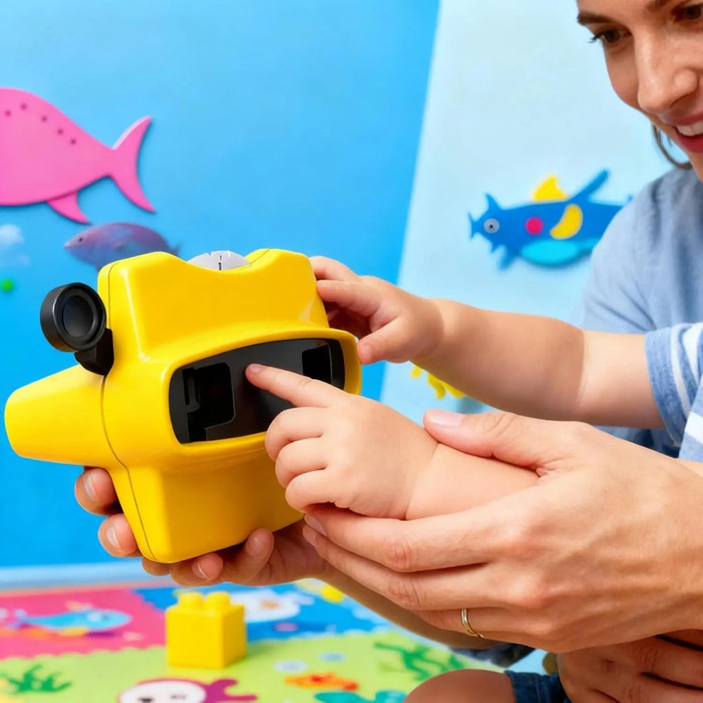 STEM Viewer Slide Toy for Kids, 3D Educational Viewer with ABS Construction, Perfect for Home Preschool & Kindergarten Learning