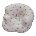 Inflatable Baby Seat for Babies 3-36 Months,Built in Air Pump Children Baby Sofa,Bumbo Seat for Learning to Sit,Feeding,Camping