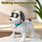 1Piece Intelligent Music Robot Dog Programmable Smart Walking Dancing Kids Birthday Gift for Kids Boys Girls