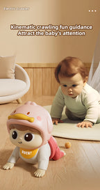 Musical Crawling Baby Toy | Interactive Tummy Time & Crawling Training Doll