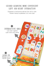 Montessori Baby Busy book My First Quiet Book Paste Early Learning Education Toy Children Toy Matching Game for Babies