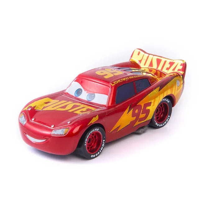 Cars 2 3 Toys Lightning McQueen Jackson Storm Mack Uncle Truck 1:55 Diecast Model Car Toy Children Birthday Gift