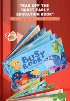 Montessori Baby Busy book My First Quiet Book Paste Early Learning Education Toy Children Toy Matching Game for Babies