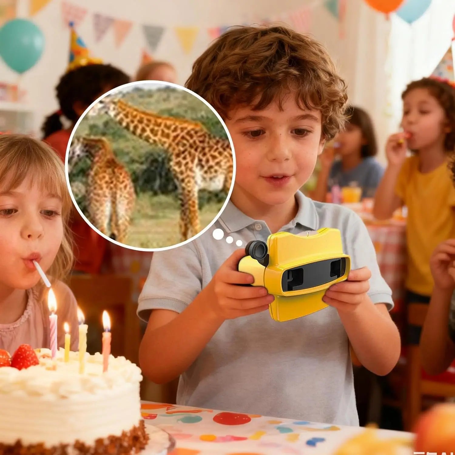 STEM Viewer Slide Toy for Kids, 3D Educational Viewer with ABS Construction, Perfect for Home Preschool & Kindergarten Learning