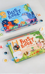 Montessori Baby Busy book My First Quiet Book Paste Early Learning Education Toy Children Toy Matching Game for Babies