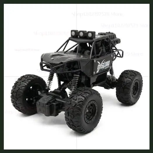 2WD RC Monster Truck with Spray & LED Light 2.4GHz Off-Road Remote Control Cars High Speed Climbing Vehicle Toys for Kids Adults