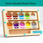 Magnetic Maze Toy With Magnetic Digital Beads For Puzzle Practice And Attention Training Games