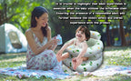 New Inflatable Baby Seat with Full Enclosure Comfortable PVC Sit Me Up Baby Chair Built in Air Pump Blow Up Sitting Sofa